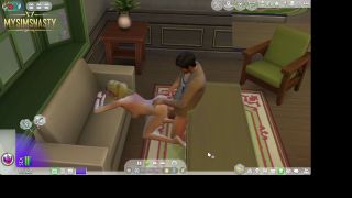 mysimsnasty - I fucked my roommate visitor-7