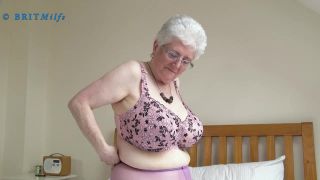 BritMilfs Granny in Pink Lingerie - GILF-4