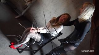 free adult clip 4 Secretary In Peril: Ziptie Chair Bondage With Naomi Rouge - bdsm - bdsm porn cameron dee femdom-6