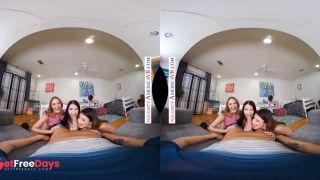 Super Hot Cutties Alex Coal, Kenzie Madison, and Michele James Have Nothing Do But Share Your Cock For Spring Break - Juliana Grandi-3