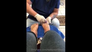 realqueenkasey  Queens feet are getting pampered and ready for the on femdom porn mika tan femdom-5