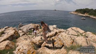 [K2S.CLUB] Abbie Storm, Vanessa Klein - Nude Beach Picnic - FullHD 1080P-9