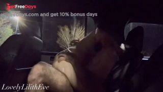 [GetFreeDays.com] Fucking and eating pussy HUGE CREAMPIE hot amateur couple has car sex cum inside public quickie Porn Video February 2023-6