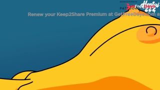 THE SIMPSONS HOMER AND MARGE CREAMPIE CARTOON PORN VIDEO-8