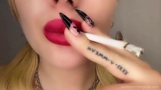 Mistress Misha Goldy – ASMR and Mindfucking Smoking JOI Draining.-4