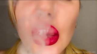 Mistress Misha Goldy – ASMR and Mindfucking Smoking JOI Draining.-8