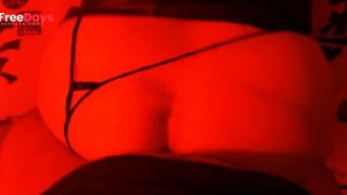 Amateur couple gone wild hardcore blowjob and dirty sex with red lights Hot Redlight Passion.-9