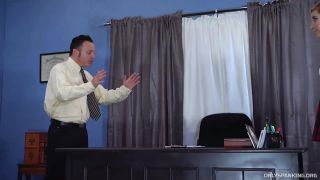 The Naughty School Girl Gets Punished With A Spanking Vi...-2