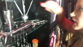 Nikki Whiplash Nikkiwhiplash - video a look at my shelves holding some of the equipment i use for cruel and unusual pun 10-06-2018-3