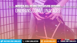 [GetFreeDays.com] Latex Sex Toy Luna Laces Teases, Plugged and Fucked  OF Preview Sex Clip April 2023-8