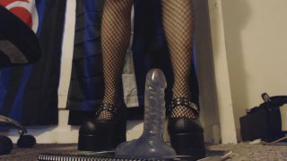 online xxx clip 49 amateur russian pussy fetish porn | Miss Alice the Goth – Goth Girl in Heels Steps on Your Cock | goth-4