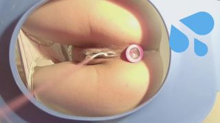 IndecentAlicePeeing with Creampie after a hard sex Camera Inside Toilet Bowl-0