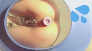 IndecentAlicePeeing with Creampie after a hard sex Camera Inside Toilet Bowl-9