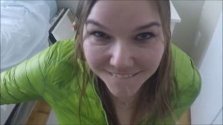 Dirtykristy Spanking And Squirting On Downjacket.-8