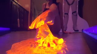 free adult video 31 Soles fetish – Frostyprincess – Thanksgiving Glow Feet - self foot worship - femdom porn robot femdom, slime fetish on fetish porn -5