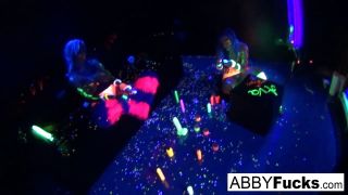 [GetFreeDays.com] Black light rainy night with abigal mac and ava addams ebony 8 porn-9