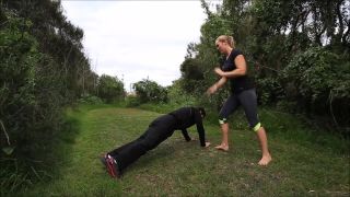 clip 8 Karate Trample Femdom Girls – Michelle Mixes Muay Thai With Karate | slave | hardcore porn people having hardcore sex-4