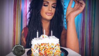 free adult clip 6 MistressRavenFD – GIANTESS RAVENS HAPPY BIRTHDAY CAKE on masturbation porn lesbian smoking fetish-1