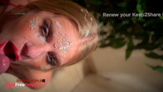 Dutch Cumslut Milf Huge Facial swallow to the last drop-8