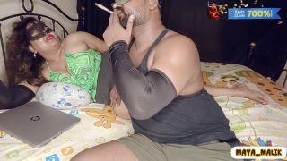 Maya_Malik - Part-2 Wife ke Sone ke bad Jija ne Aaj Fir Maal pila ke Apni Hot chubby Sali ki poori Raat Gand mari-2