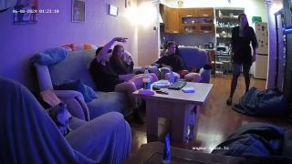 Exclusive, Living Room Apartment Henry, Jutta, Sibilla Foursome Rec4 2024-06-07 - HD 720P-1