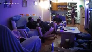 Exclusive, Living Room Apartment Henry, Jutta, Sibilla Foursome Rec4 2024-06-07 - HD 720P-5