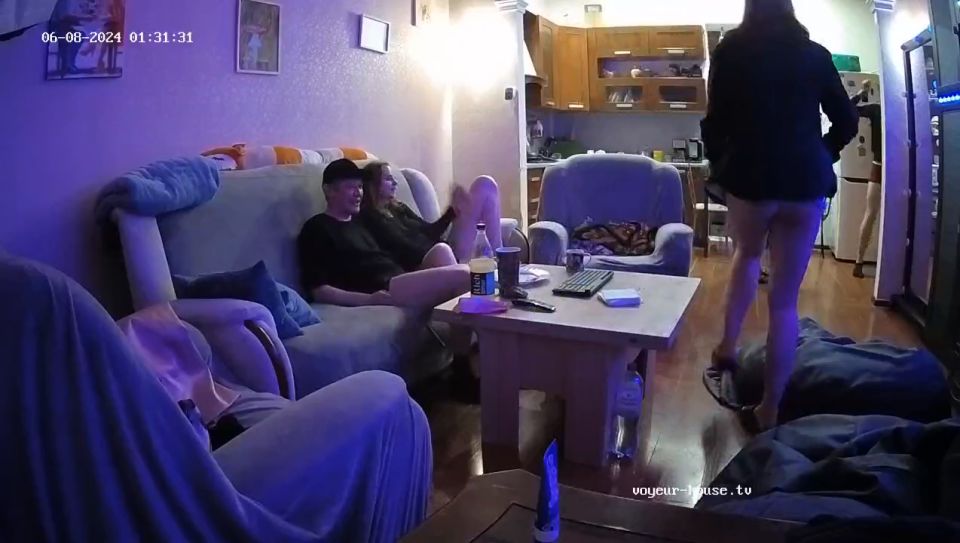 Exclusive, Living Room Apartment Henry, Jutta, Sibilla Foursome Rec4 2024-06-07 - HD 720P