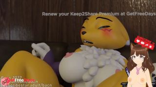 [GetFreeDays.com] Digimon Parody Guilmon fucks Renamon impregnates her with a huge load Furry animation - Jazziuu Porn Leak March 2023-6