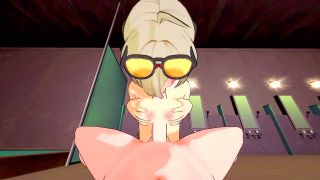 Wet Waifus - Sweety Blowjob and Fucking at the Pool - Zenless Zone Zero-2