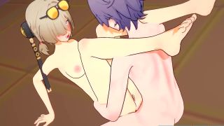 Wet Waifus - Sweety Blowjob and Fucking at the Pool - Zenless Zone Zero-6