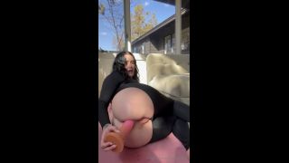 Cara Cambpell Ass Masturbation With a Big Dildo Onlyfans (Toys)-7