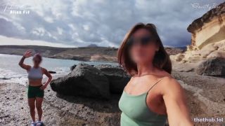 Gentlyperv Beach Handjob Federica Corona and Alice Fit  beach gentlyperv-1