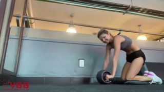 720P Horny Gym Girl-6