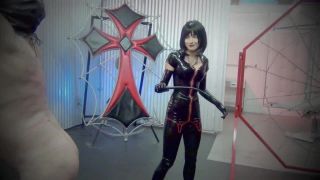 Domnation - Nikki Next - My Shiny Latex and Flesh Ripping Whip Latex!-8