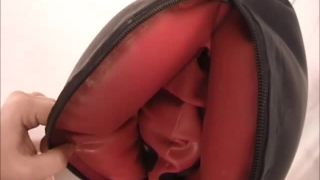 Rubber Inflatable Chastity and Sensory Deprivation Hood - BONUS VIDEO - Steffy the Rubberdoll-3