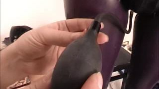 Rubber Inflatable Chastity and Sensory Deprivation Hood - BONUS VIDEO - Steffy the Rubberdoll-7