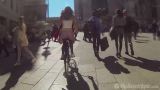 Girl  in Hot Tour through Milan | blowjob | teen blowjob 2018-0