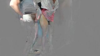 Alina Rose SECRETARY IN PANTYHOSE HEELS WITH BIG TITS FEMDOM HANDJOB ON HER SEXY LEGS-4