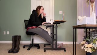 xxx clip 5 gina gerson femdom SneezeGoddess – Showing Up to Work Coughing and Sneezing, jerkoff instructions on fetish porn-7