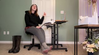 xxx clip 5 gina gerson femdom SneezeGoddess – Showing Up to Work Coughing and Sneezing, jerkoff instructions on fetish porn-9