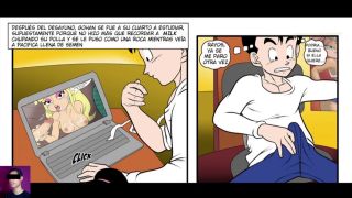 ComicXHub - Dragon Ball Z: Chi-Chi discovers that her stepson Gohan's semen rejuvenates her skin - Part 2-0