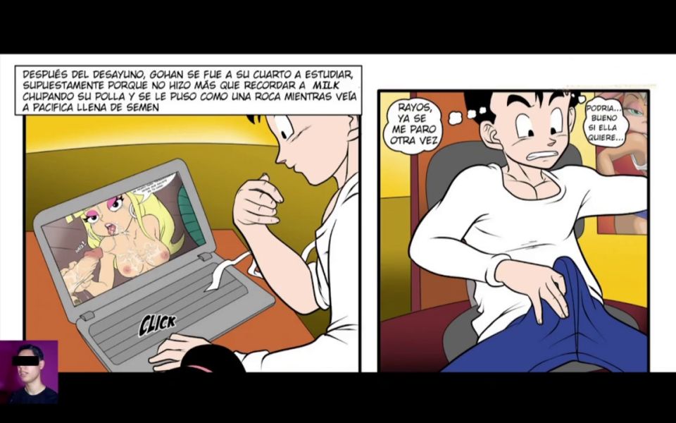 ComicXHub - Dragon Ball Z: Chi-Chi discovers that her stepson Gohan's semen rejuvenates her skin - Part 2