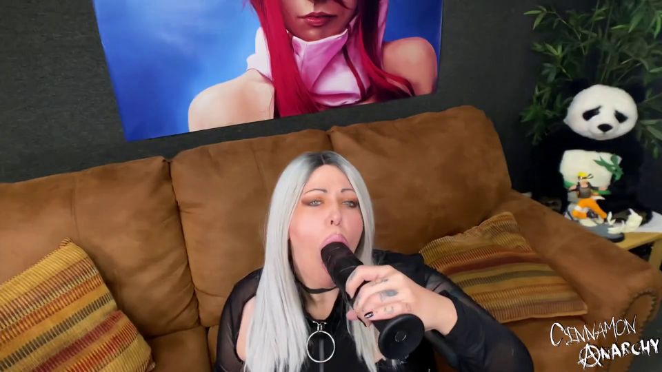 Cinnamon Anarchy Humiliating a White Cock While Sucking BBC Till I Get a Big Facial Raceplay (Bukkake porn)