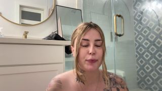 Blowjob Grannyswissss' Solo Session In The Bathroom Grannyswissss-9