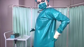 adult video 5 Haus of Poison - Latex Surgeon Gowning & Double Gloving, fetish friendly on femdom porn -5