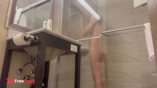 [GetFreeDays.com] Glass Door Shower Washing Adult Leak March 2023-5