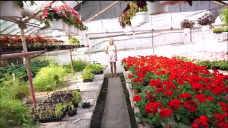 free adult clip 7  TianaLive in hollyhotwife – Flashing With Flowers, tianalive on milf porn-7