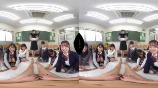 Kanon Urara, Suzuka Kurumi, Yokomiya Nanami, Mishima Yuki, Kawahara Rima, Usami Rena, Houkawa Riko DSVR-01117 【VR】 Invited To A Girls School Health Class As A Model For Teaching Materials ... Legal Exp...-1