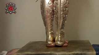 I Have Some Crazy Flat And Rough Soled Knee High Gladiator Sandals ANIKAS COCK (Fetish porn)-0