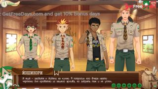 Game Camp of Friends, Path 2, Episode 49 - The Keitaro Experience Russian voiceover-6